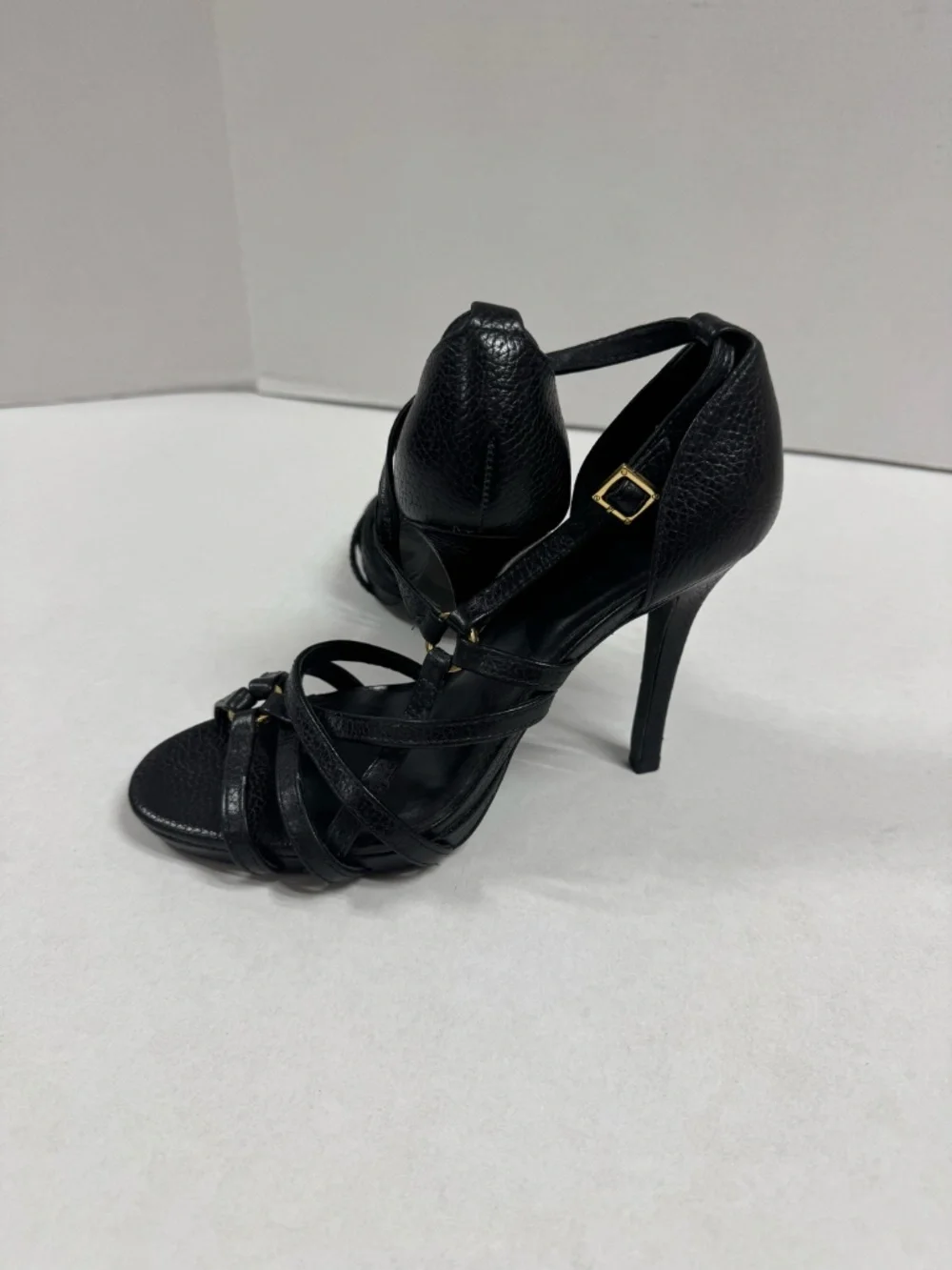 Tory Burch - Elizabella Strappy Heeled Sandals - Size 8.‎